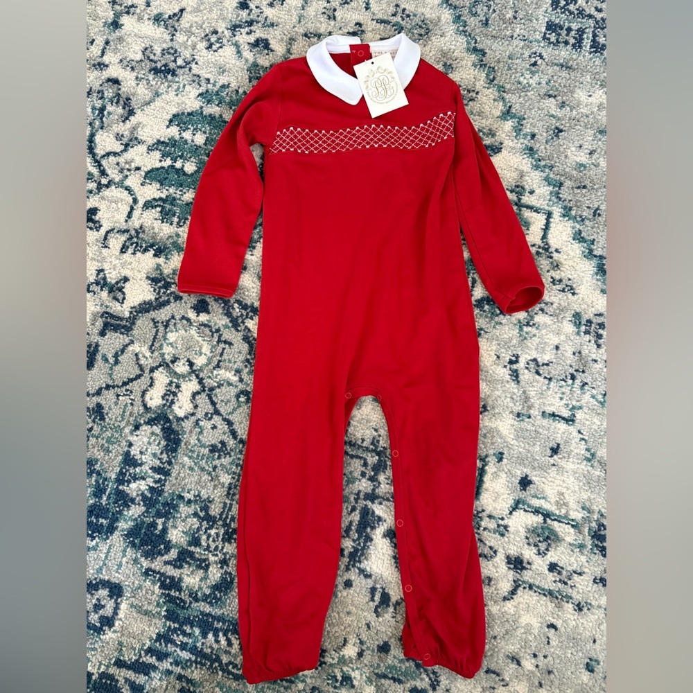 The Beaufort Bonnet Company 
Red Kids One Piece